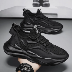 2 Pairs Mens Breathable Lightweight Sneakers